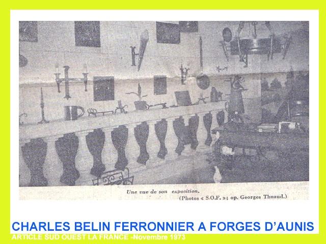 5 CHARLES BELIN EXPOSITION 1973