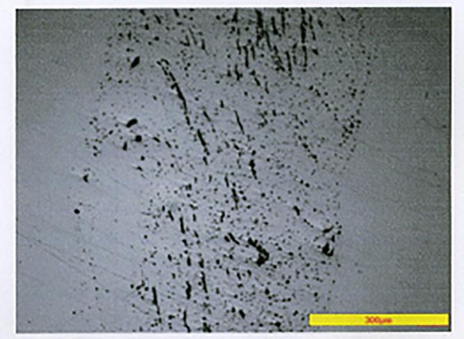Fig 13 microphotographie presentant des inclusions d oxyde